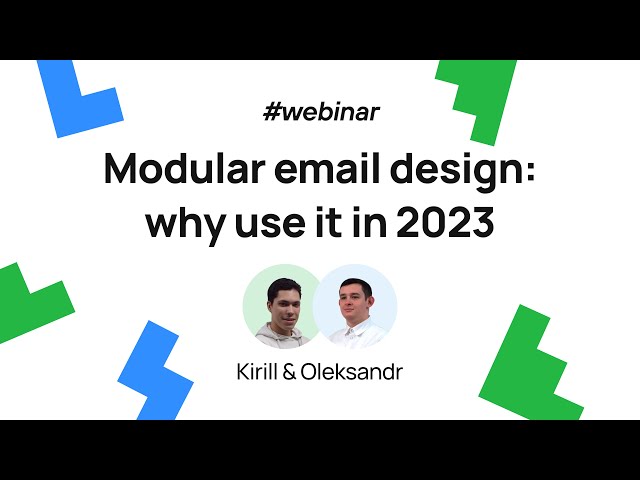 Modules in email production: How and why to use them