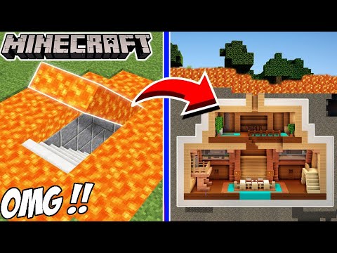 SHINCHAN MADE A SECRET UNDERGROUNG HOUSE IN MINECRAFT