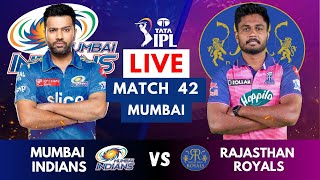 Live: MI Vs RR, Match 42, MUMBAI | IPL Live Scores & Commentary | IPL LIVE 2023, Mumbai vs Rajasthan