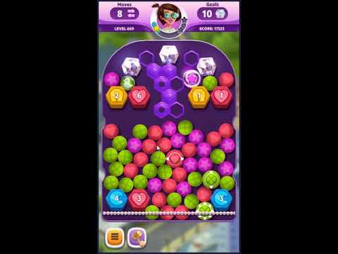 Diamond Diaries Saga Level 669 - NO BOOSTERS 💎 | SKILLGAMING ✔️