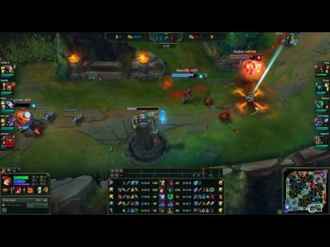 Pro League of Legend replays: Insane Miss Fortune ult vs Kalista
