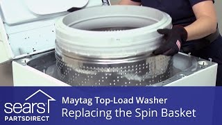 How to Replace the Spin Basket on a Maytag Vertical Modular Washer (VMW)