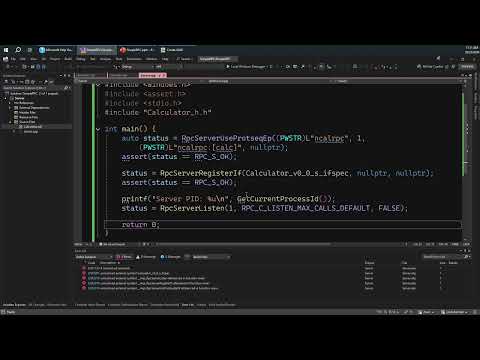 Learn how to write a simple RPC Client/Server