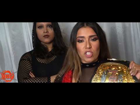 Violette Officially Becomes The First HOG Womans Champion - House of Glory Wrestling