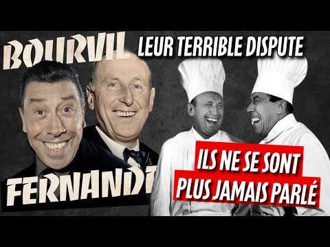 Bourvil et Fernandel : Pourquoi ils ne se sont plus jamais parlé après la cuisine au beurre ?