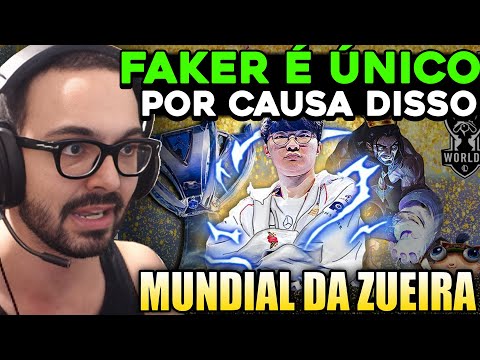 O DIA QUE O FAKER FEZ O IMPOSSÍVEL - MUNDIAL DA ZUEIRA | Worlds 2024 | T1 vs BLG - MYLON REACT