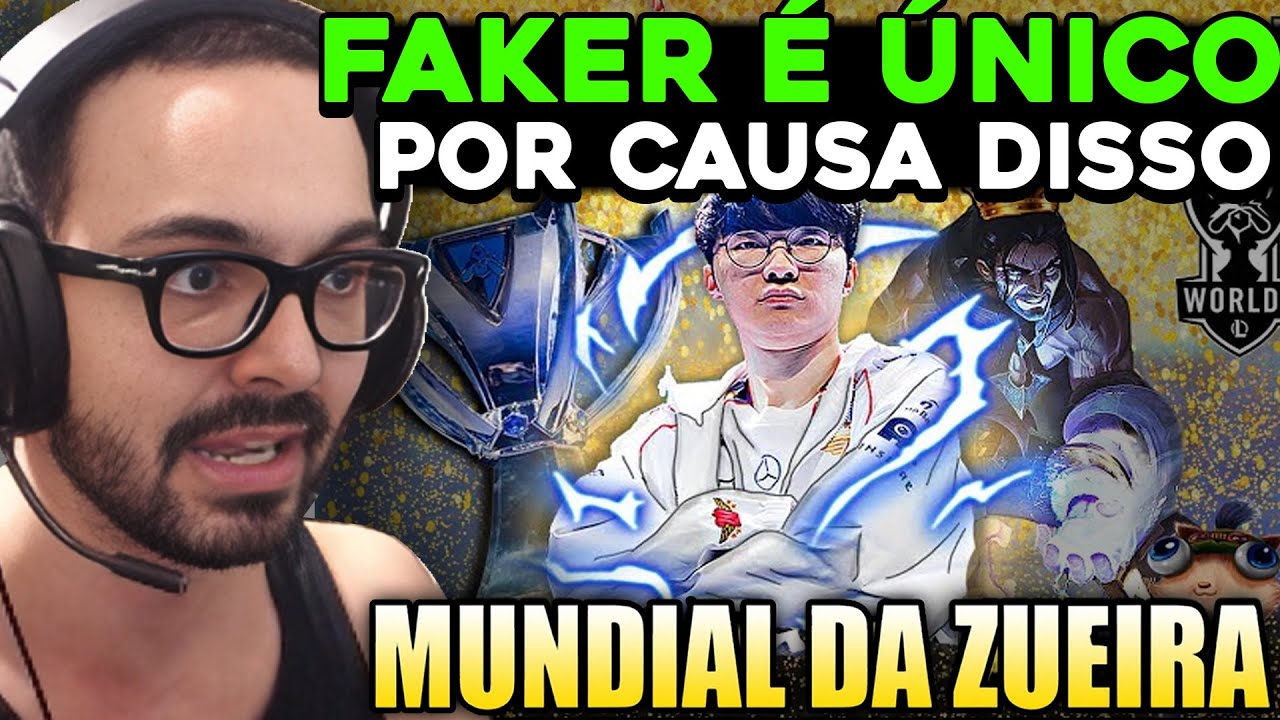 O DIA QUE O FAKER FEZ O IMPOSSÍVEL - MUNDIAL DA ZUEIRA | Worlds 2024 | T1 vs BLG - MYLON REACT