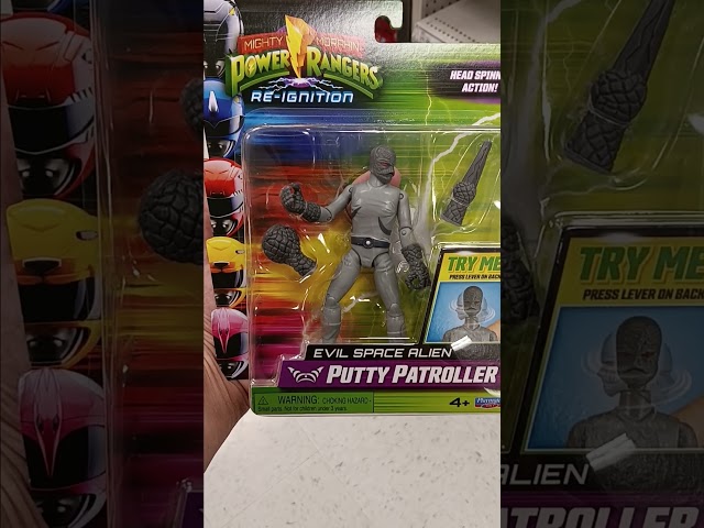 Vídeo relacionado con Power Rangers Mighty Morphin Re-Ignition - Z Putty (temporada 2) Figura de alienígena del espacio malvado por Playmates Toys