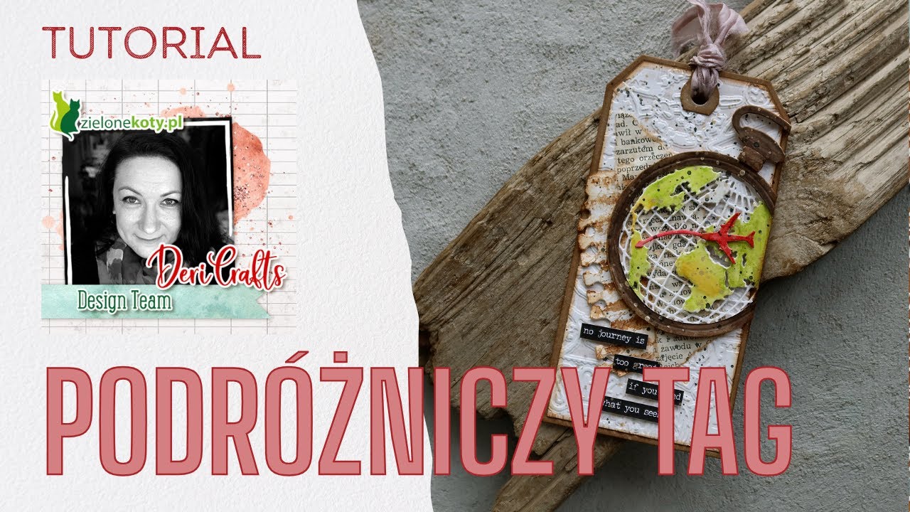 Podróżniczy tag + video | DeriCrafts