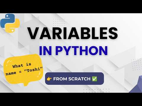 Variables in Python Explained | Memory, id() & Dynamic Typing | Complete Beginner Guide #python