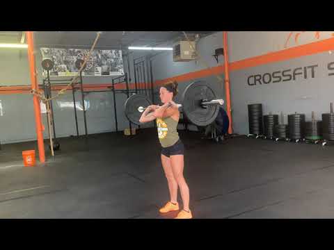 Battle on the Border 2021 WOD 3 - Squat Clean Ladder