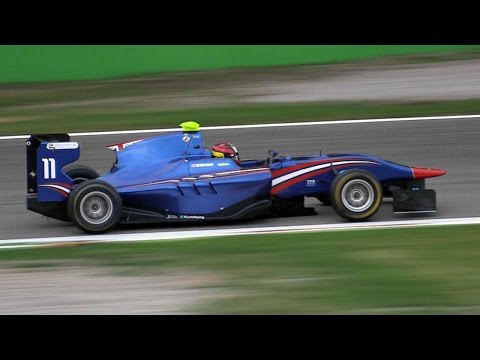 Dallara GP3 Formula Cars Amazing V6 Sound - GP3 Series 2014 Monza