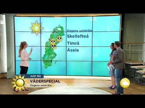 ÄNTLIGEN – här kommer värmen - Nyhetsmorgon (TV4)