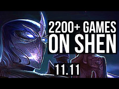 SHEN vs KALISTA (TOP) | 3.2M mastery, 2200+ games, 5/1/6 | NA Diamond | v11.11