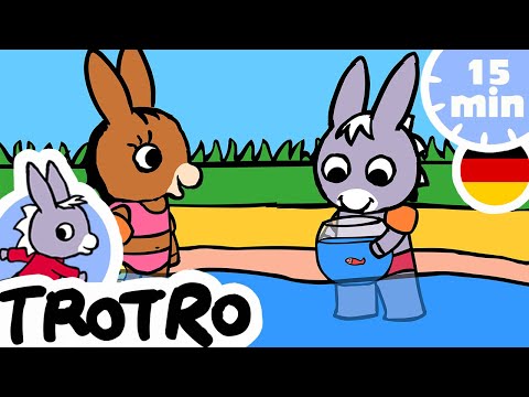 15 MINUTEN TROTRO - 🦁  Trotro liebt Tiere! 🦁