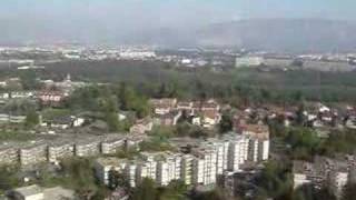 preview picture of video 'Landing in Geneva Switzerland'