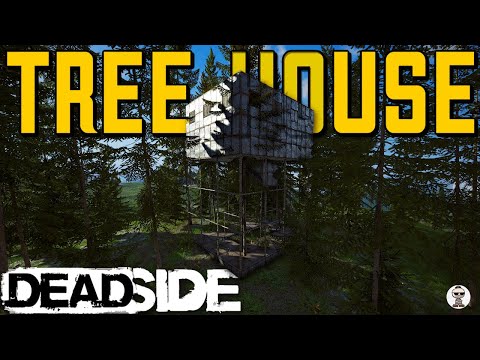 I Lived In A Hidden TREEHOUSE Base In Deadside