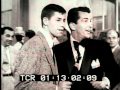 Jerry Lewis Opens his Camera Shop on Vine Street with Dean Martin & George Jessel 1950
