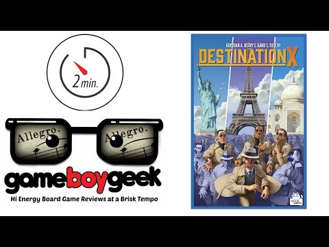 The Game Boy Geek's Allegro (2-min) Review of Destination X