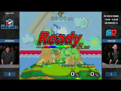 Get Smashed: Pre-Genesis 5 - Winner Ro128: PhoenixAshes (Marth) vs Charlezard (Sheik)