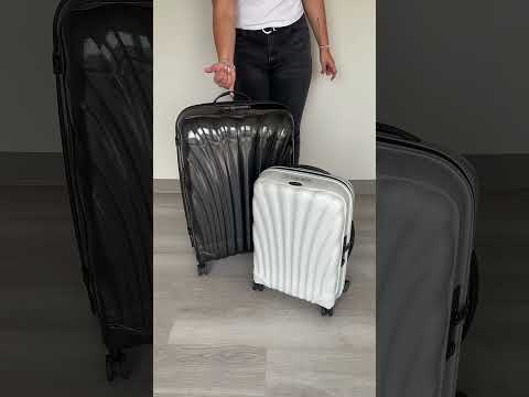 This is the Samsonite Black Label C-lite luggage! Perfect for your next trip!🧳 #luggage #samsonite