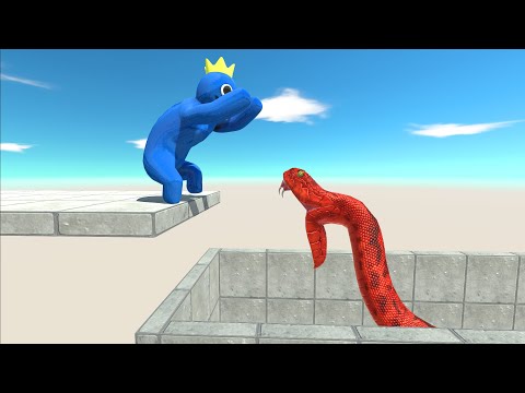 Jump Over Titanoboa - Animal Revolt Battle Simulator