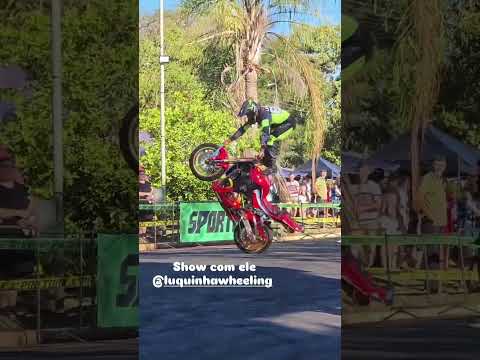 LUQUINHA WHEELING ZERINHO PODIUM MOTO FEST SPORT BAY TAQUARITUBA SÃO PAULO