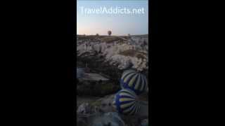 preview picture of video 'Hot Air Balloon Over Cappadocia, Turkey'