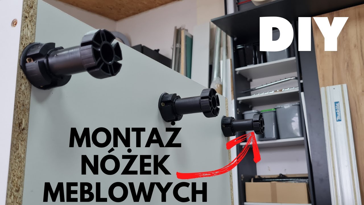 Watch Jak zamontować nóżki do mebli kuchennych 🔨🤳 now Jak zamontować nóżki do mebli kuchennych 🔨🤳