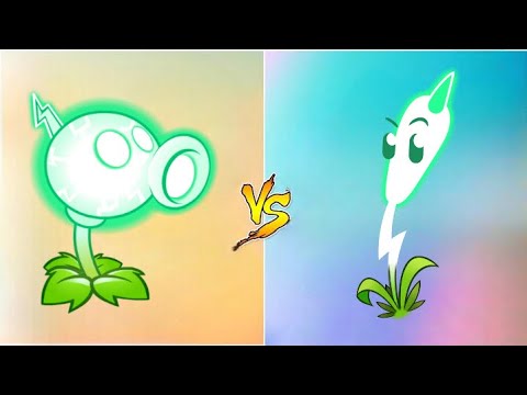Electric Peashooter vs Lightning Reed - Who Will Win? PvZ 2 Plant Vs Plant