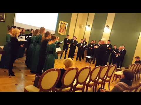 ave maris stella (Trond Kverno) choir music academy bydgoszcz poland   conductor: Jon Fylling