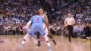 Stephen Curry Fakes out Chris Paul