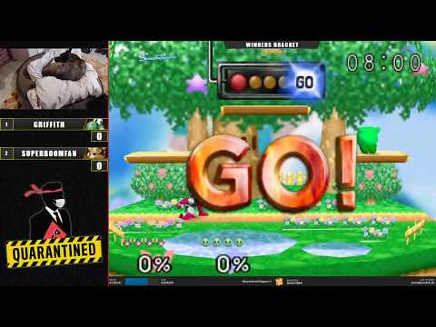 QR2 East - SuPeRbOoMfAn (Kirby) Vs. Griffith (Captain Falcon) Super Smash Bros - SSB64