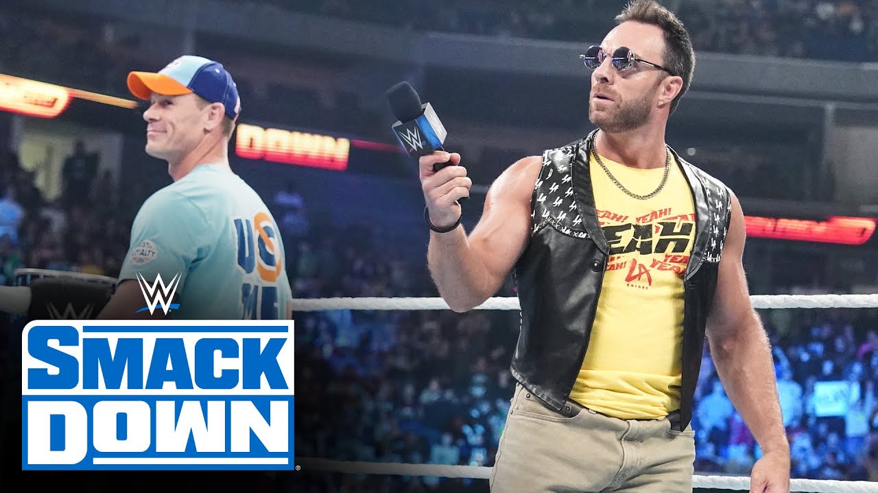 FULL SEGMENT — John Cena and LA Knight turn the tables on Roman Reigns: SmackDown, Oct. 13, 2023