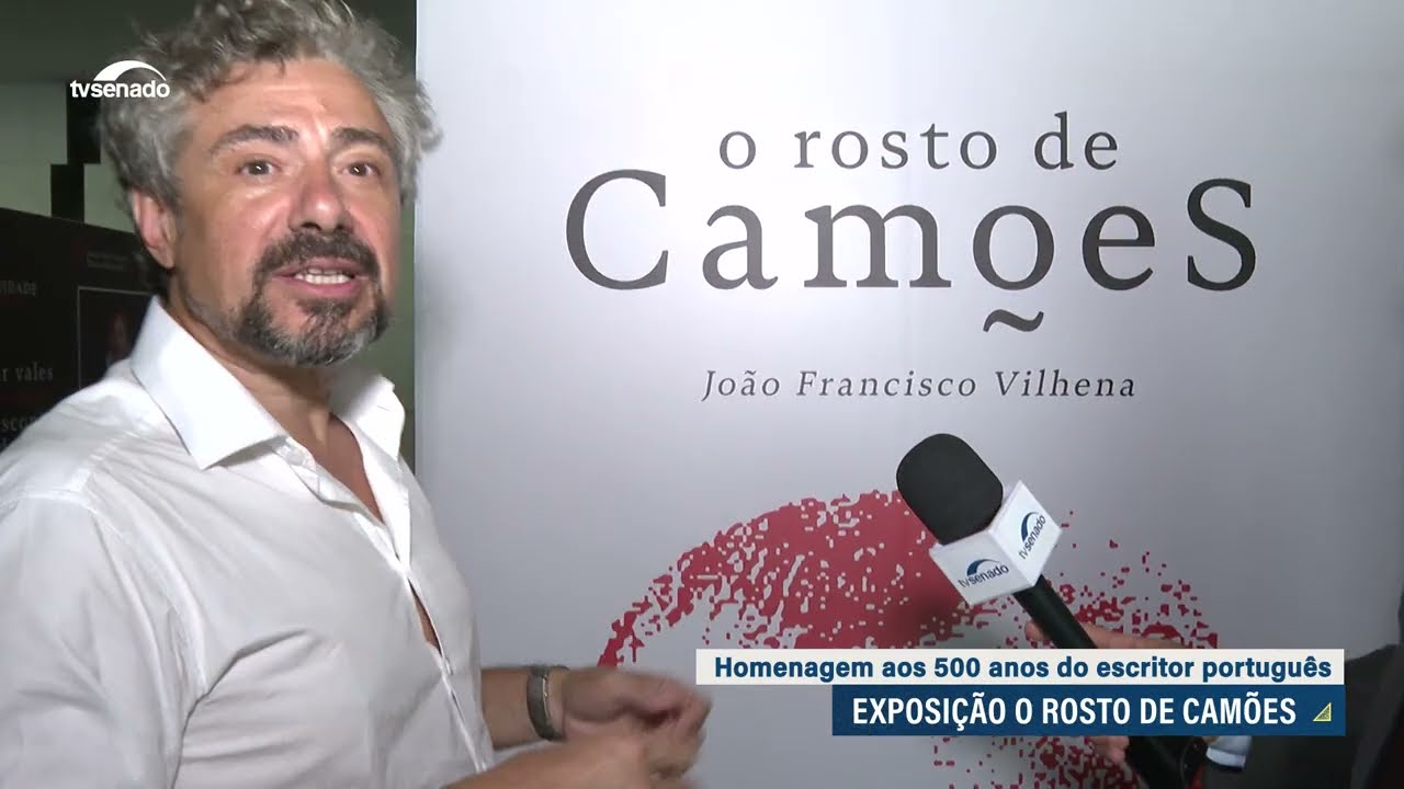 Exposição "O Rosto de Camões" faz parte das comemorações da Associação Portugal-Brasil 200 anos