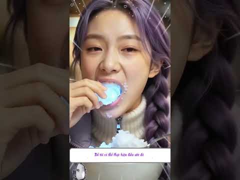 Rumi kiên trì luyện tập ăn đá lạnh để làm bạn với Zoey #kpop #aistory