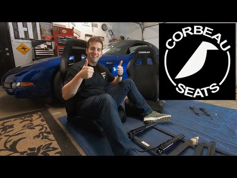 Aftermarket Corbeau Seats In My C5 Z06 Corvette Install - Soo Much Better!!