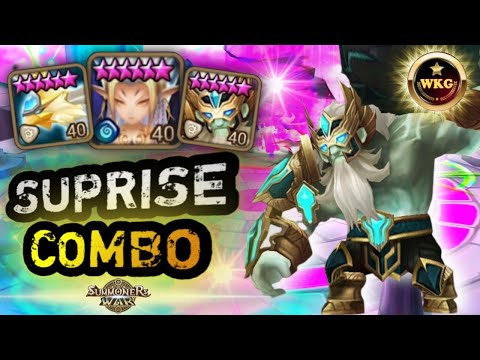 UNUSUALY PICK LIGHT GIANT WARRIOR IN RTA SUMMONERS WAR