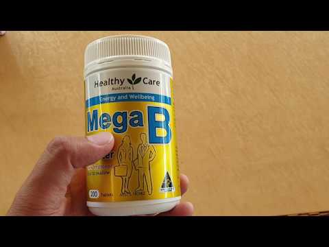 Unboxing Healthy Care Mega B 200 Tablets