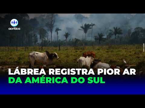 QUALIDADE DO AR EM LÁBREA É A PIOR DA AMÉRICA DO SUL, APONTA APLICATIVO