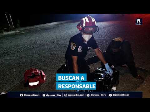 Investigan atropello de motorista en Sipacapa, San Marcos | Noticiero Guatevisión 13hrs