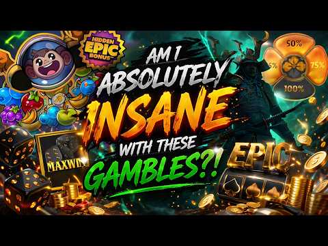 Thumbnail for video: Am i absolutely insane with these gambles? WHAT AM I DOING