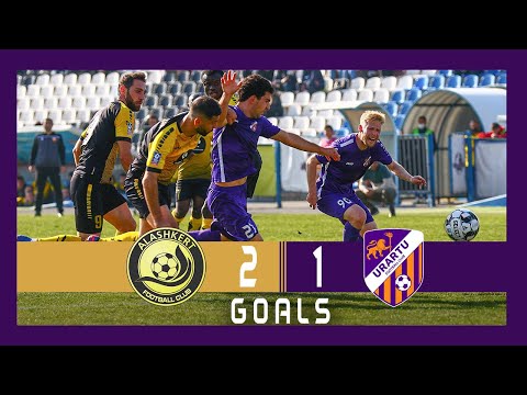 APL, Matchday 13 Alashkert FC - Urartu FC 2-1. Goals