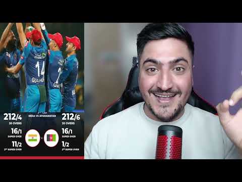 India Won Series But Afghanistan Cricket Team Won the Heart,s | Brilliant Batting