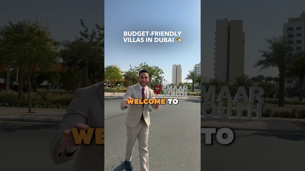 Emaar South— the most AFFORDABLE area in Dubai