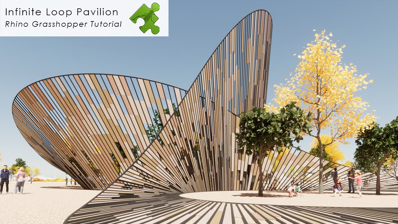 Infinite Loop Pavilion Rhino Grasshopper Tutorial