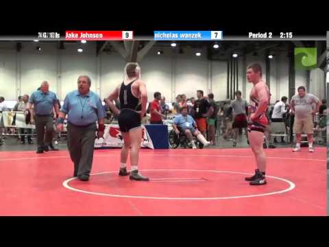 Men 74 KG / 163 lbs - Jake Johnson vs. nicholas wanzek