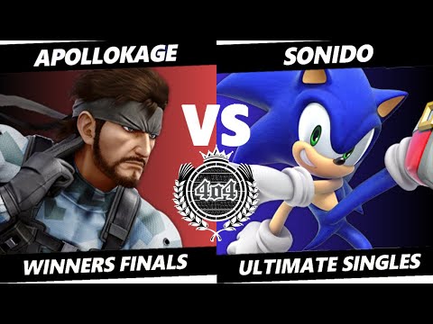 4o4 Smash Night 38 - ApolloKage (Snake) vs IluZ| Sonido (Sonic) - Winners Final