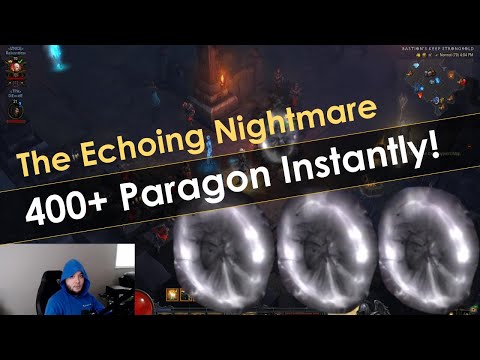 The Echoing Nightmare is the Ultimate Powerlevel! Diablo 3 Season 26 PTR 2.7.3