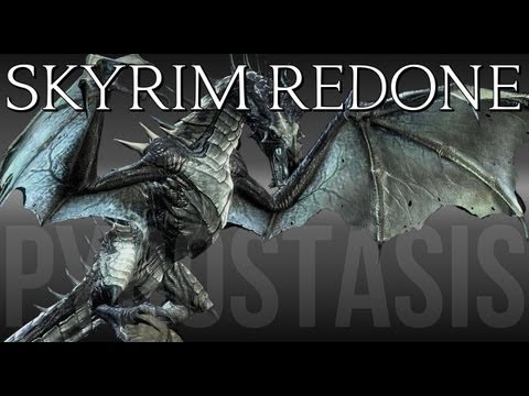 Skyrim Redone : Tons of Mods Lets Play! Episode 1
